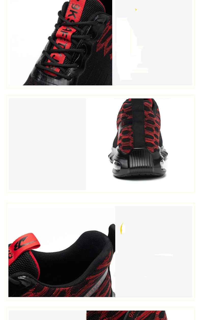 Lightweight Safety Shoe Sweat-wicking And Non Stuffy Foot Safety Shoes