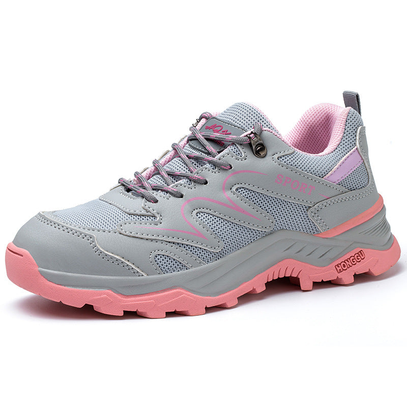 Ladies Work Shoes Anti-smashing And Anti-penetration Breathable Lightweight