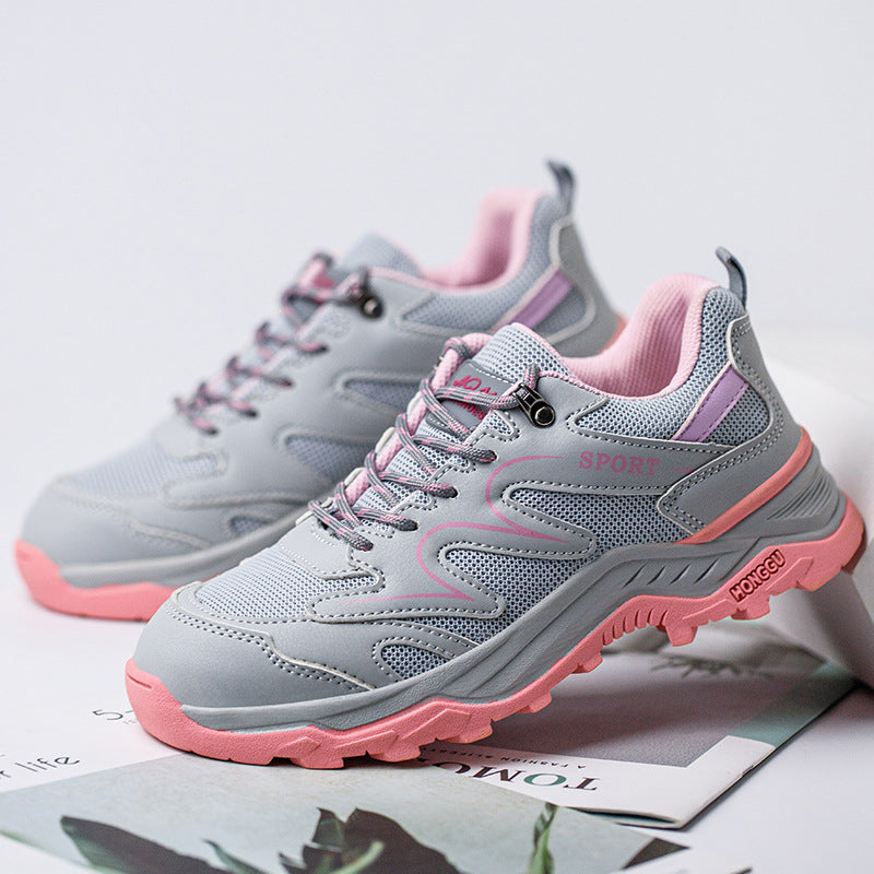 Ladies Work Shoes Anti-smashing And Anti-penetration Breathable Lightweight