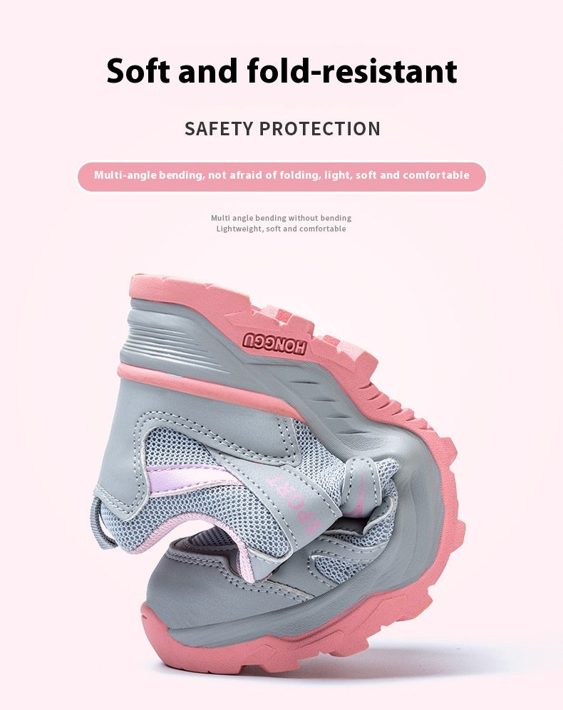 Ladies Work Shoes Anti-smashing And Anti-penetration Breathable Lightweight