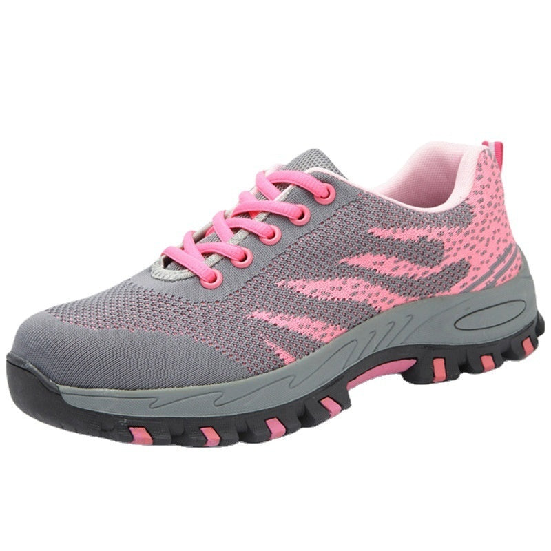 Women’s Steel Toe Safety Sneakers Comfortable, Lightweight, Impact Resistant and Wear Resistant